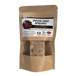 sapone nero del Ghana